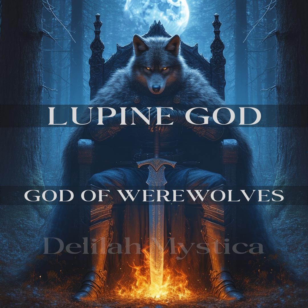 Wolfsgott | Ritual des Werwolfgottes | Aufstieg zum Gott der Lykanthropie | Thron der Purpurmondfinsternis | Ritus des Wolfsherrschers