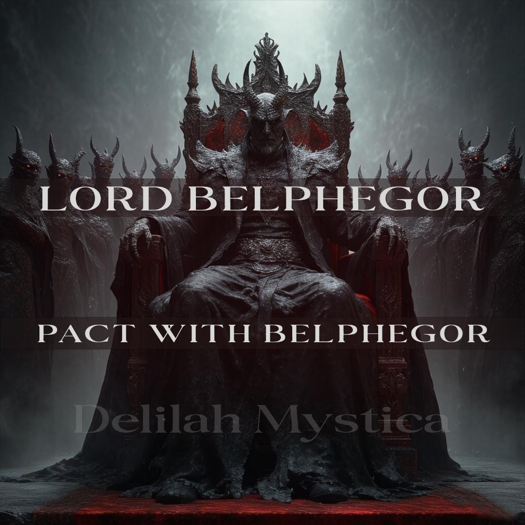 Belphegor-Dämonenpakt | Entdecke verborgene Wege zu Reichtum und Erfolg | Wege zur Macht | Dämonenprinz der Schöpfung und strategische Meisterschaft