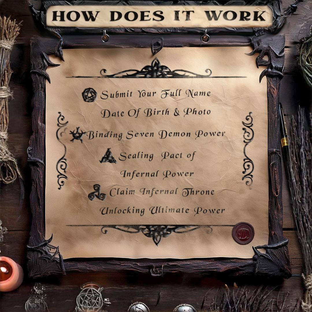 7 Demon Pact | Pact With 7 Princes | Crown of Infernal Power | Mastery of Wealth, Desire, Dominion, Innovation, and Eternal Sovereignty