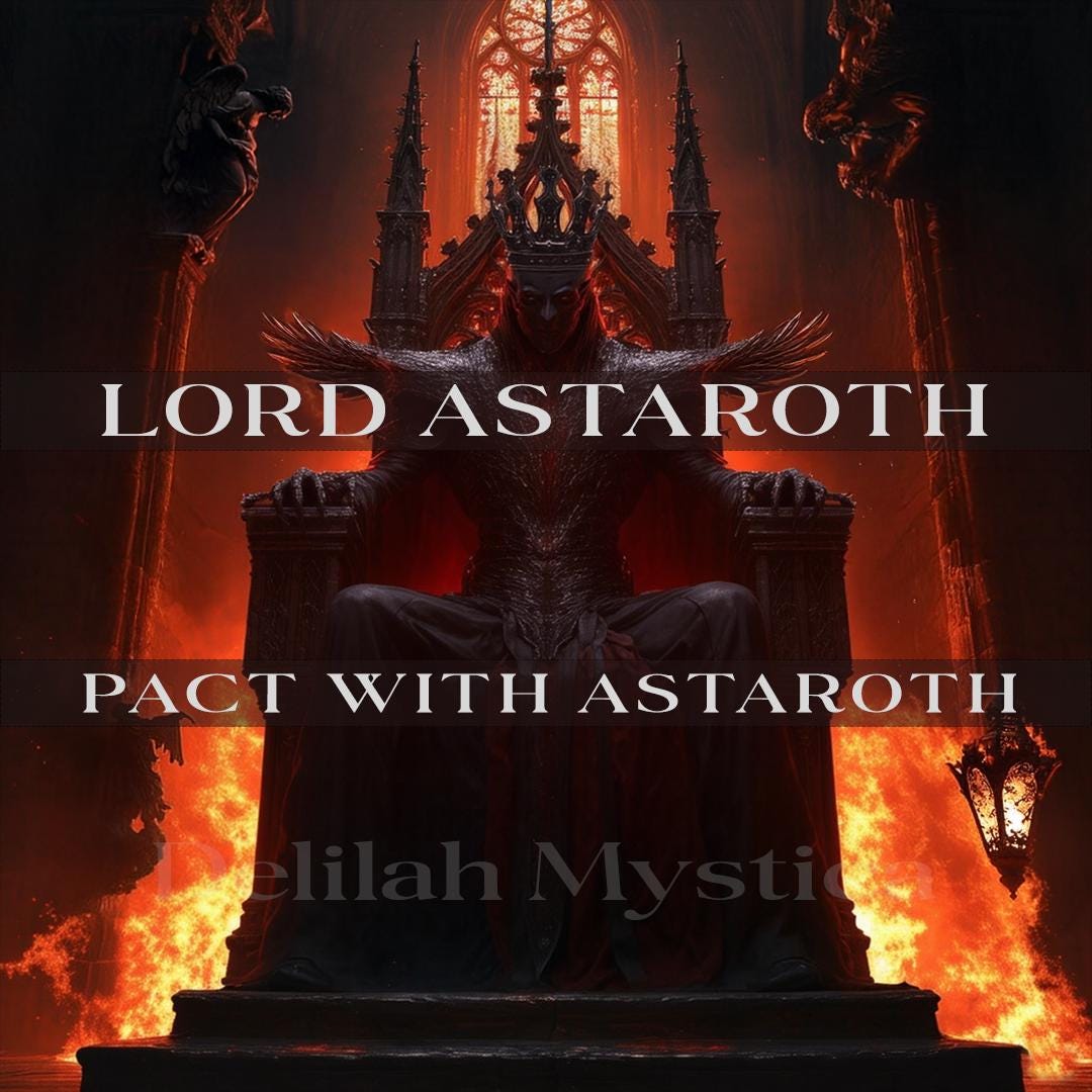 Astaroth Demon Pact | Gatekeeper of Forbidden Knowledge | Seal of the Grand Duke of the Infernal Empire | Manifest Clarity | Divine Insight