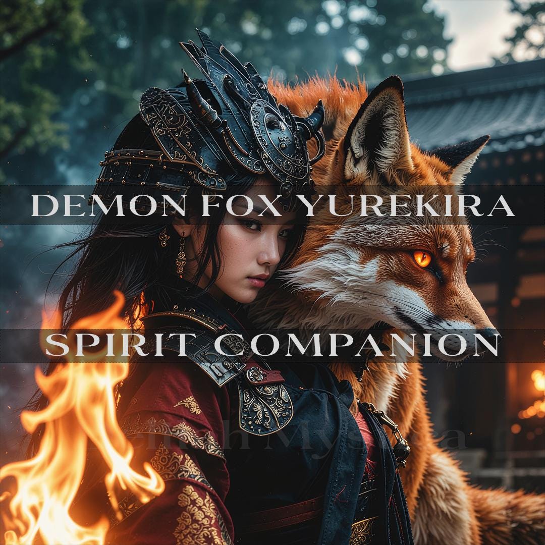 Yurekira | Demon Fox Spirit Companion | Direct Binding | Unleash the Foxfire Within | Spirit of Infernal Elegance | Flame Throne Activation