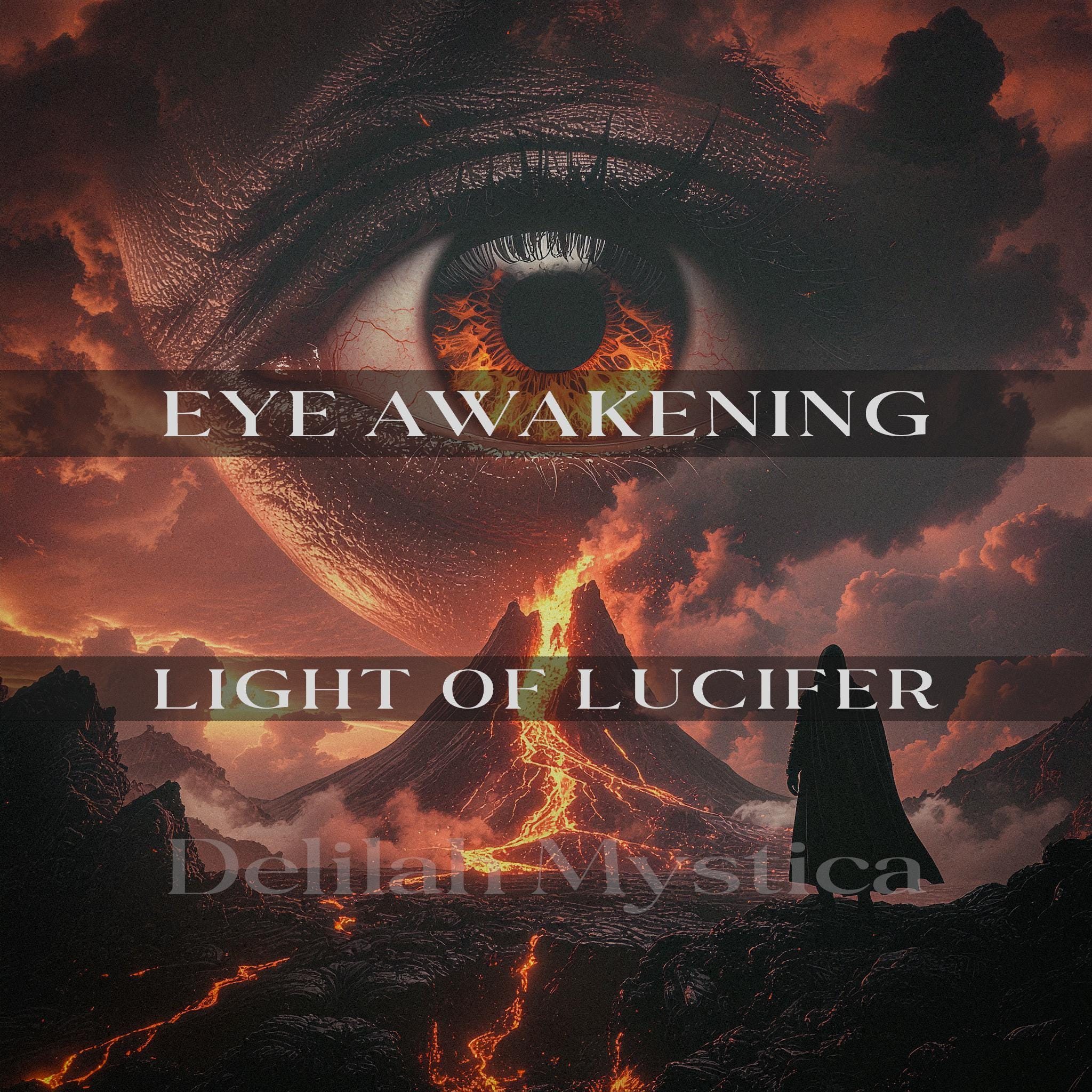 Eye Awakening with Lucifer | Lucifer’s Light of Illumination | Inner Sight Awakening Path | Lucifer’s Flame of Insight