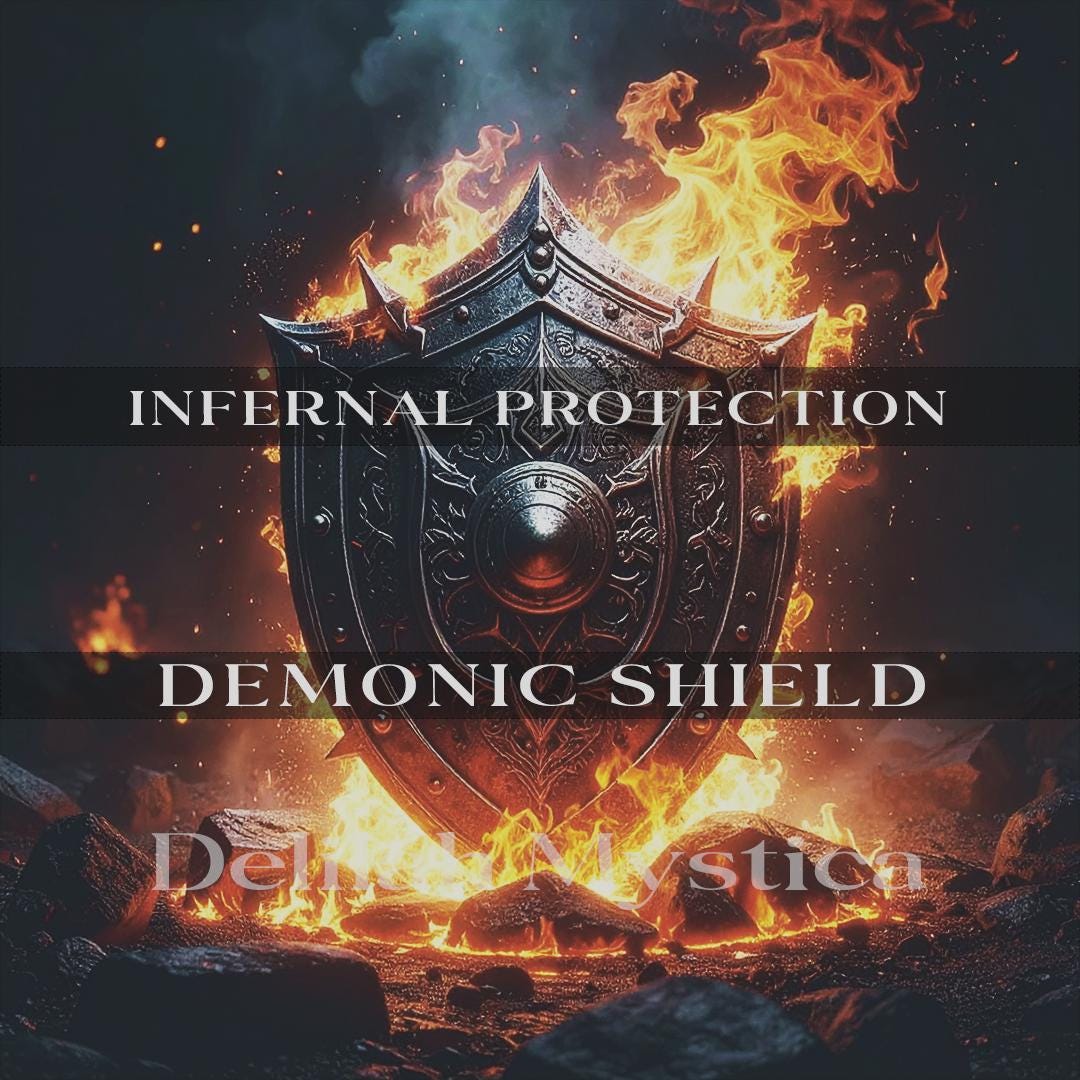 Infernalischer Schutz &amp; Dämonenschild-Aktivierung | Schutz vor Dunkelheit | Psychische Verteidigung | Verbannung böser Mächte | Ultimative spirituelle Verteidigung