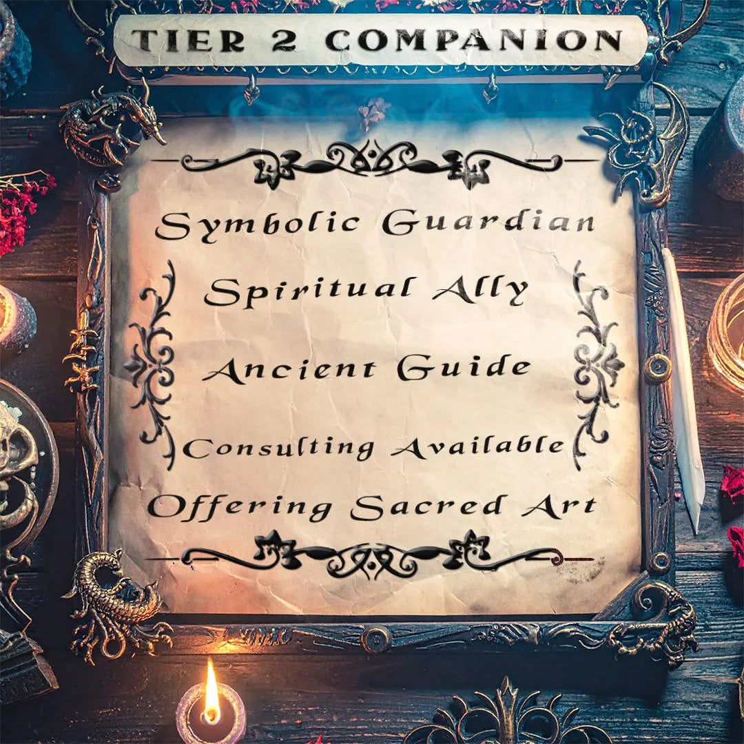 Tier 2 Spirit Companion – Renewal Phase | Direct & Vessel Binding | Custom Conjure | Spiritual Ally | Consultation - Personalization