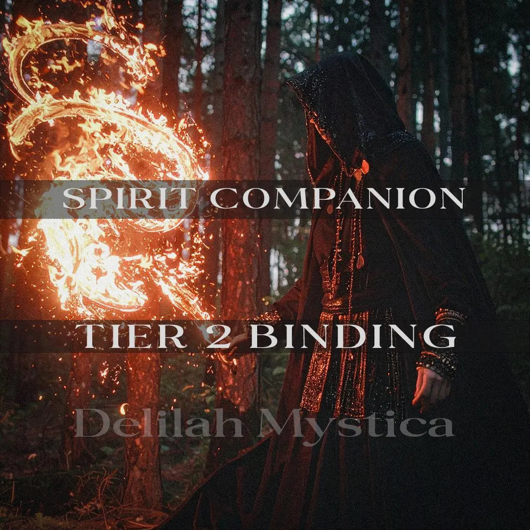 Tier 2 Spirit Companion – Renewal Phase | Direct & Vessel Binding | Custom Conjure | Spiritual Ally | Consultation - Personalization