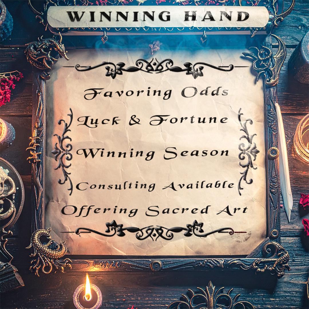 The Winning Hand Ritual | Odds In Your Favor | Always Winning | Hit The Jackpot | High Stakes | Lucky Streak