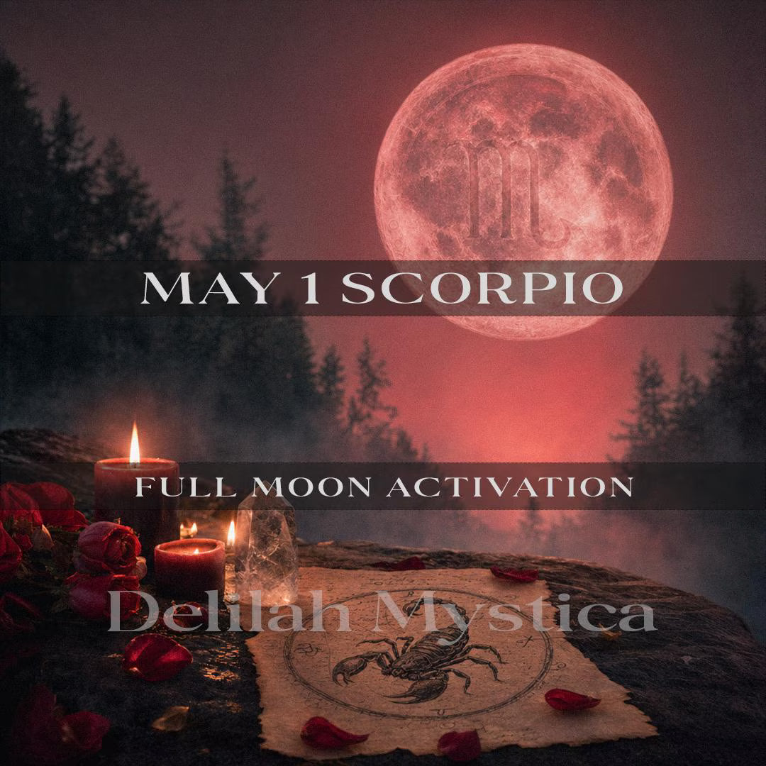 May 1 Scorpio Full Moon | Hidden Energy Manifestation | Transform What Still Holds You | Sacred Lunar Alignment Session