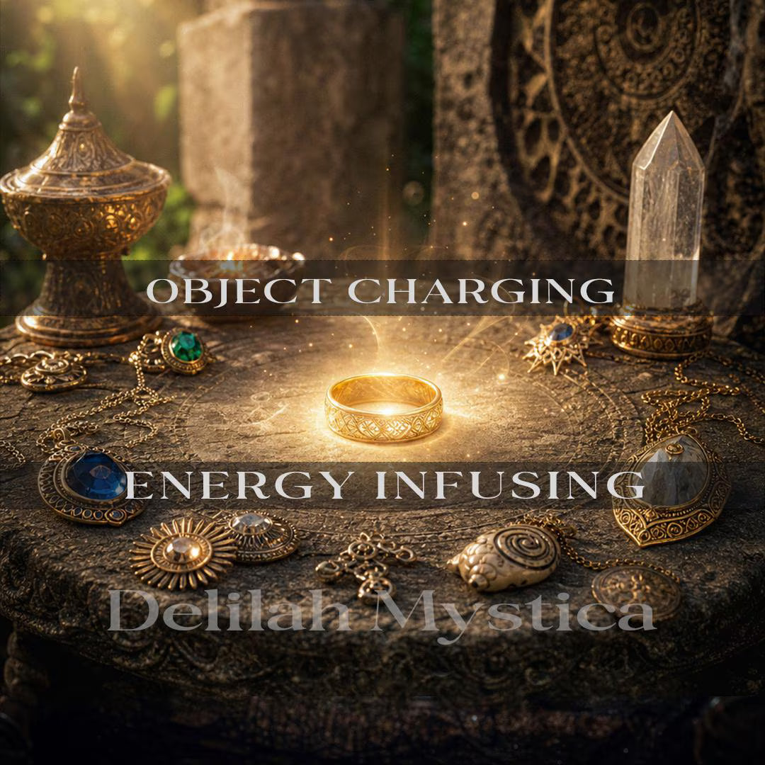 Jewelery & Object Charging Blessings Ritual | Energy Infusing Empowerment for Love, Wealth, Luck, Protection, Manifestation
