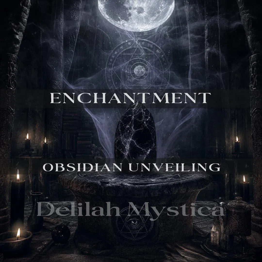 May Forged Enchantment – Obsidian Unveiling | Enchantment of Hidden Release | Direct & Vessel Binding | Consultation - Personalization