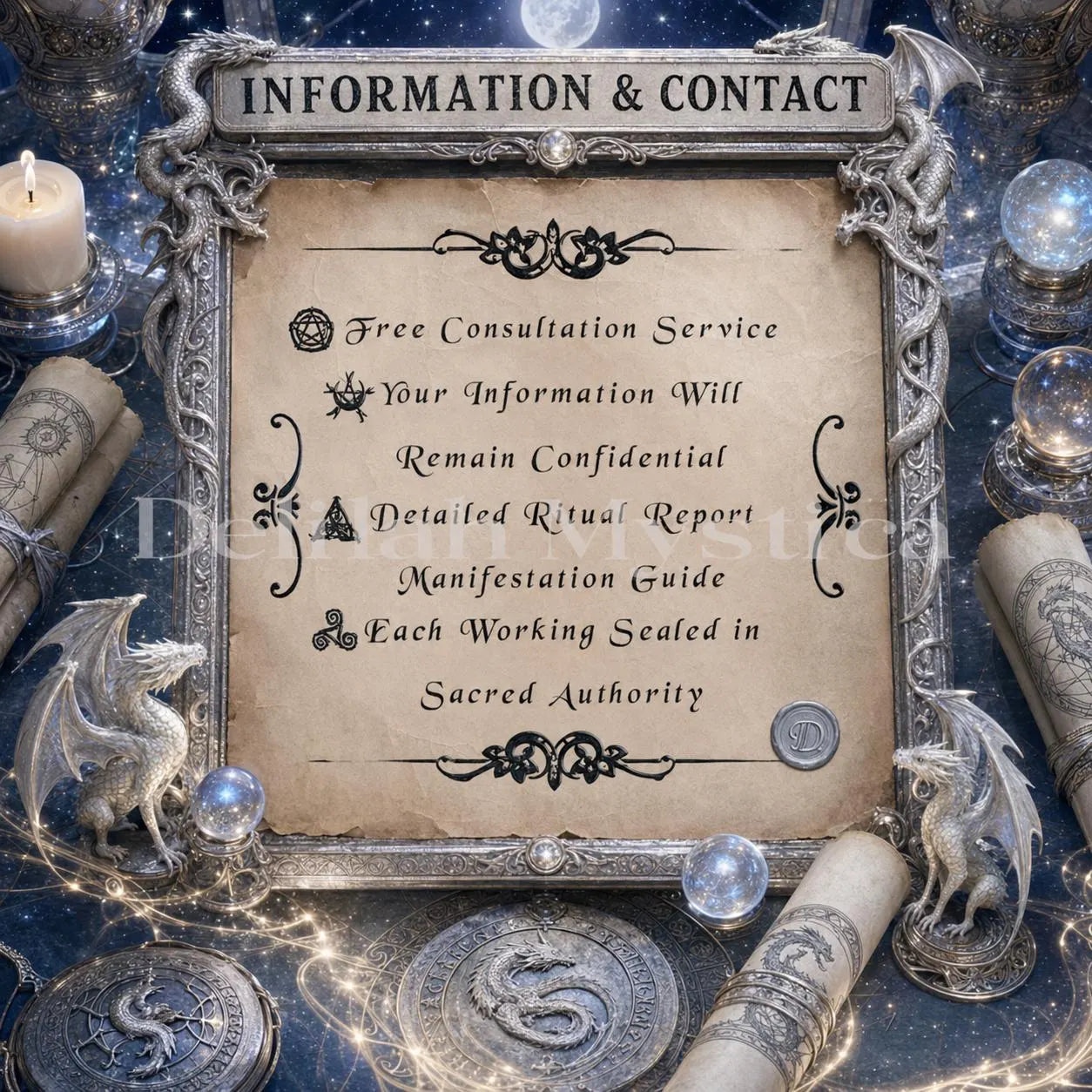 White Dragon – Spirit Companion | Ultimate Protector | Ancient Guardian | Direct & Vessel Binding | Consultation - Personalization