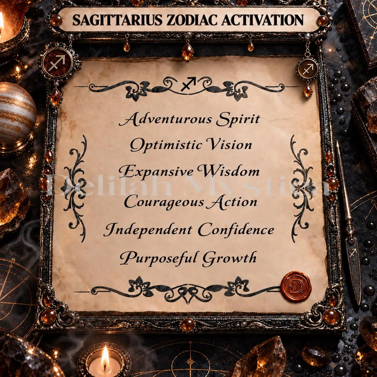 Sagittarius Zodiac Activation | Freedom, Expansion & Higher Vision | Fire Sign Empowerment | Personalized Spiritual Session
