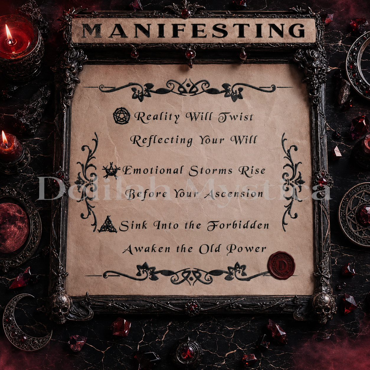 Blood Moon Activation | Primal Power Awakening, Shadow Rebirth & Magnetic Sovereignty