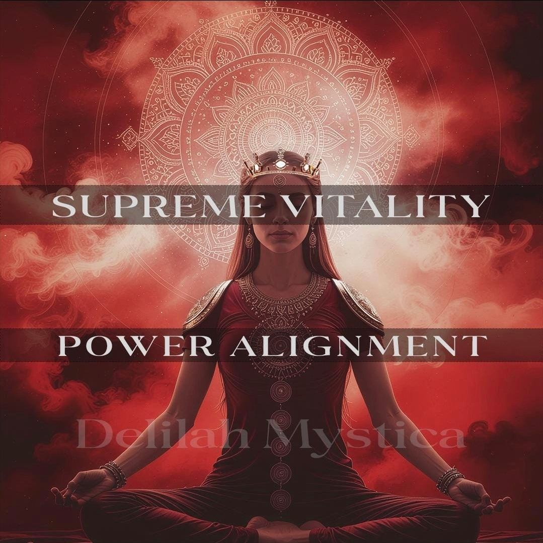 Supreme Vitality Power Ritual | Awaken Core Strength Spell | Strong Life Force Energy